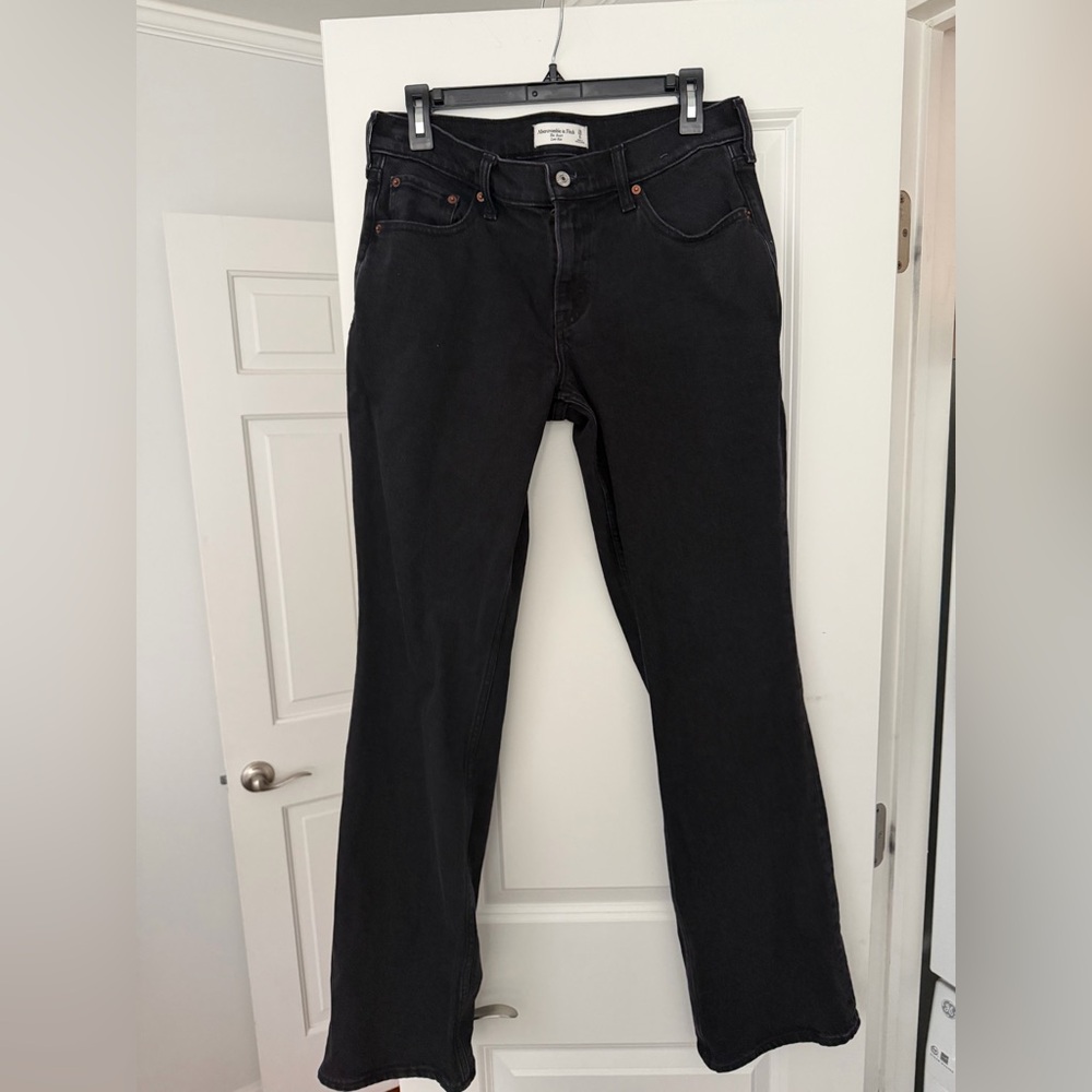 Abercrombie & Fitch The Boot Low Rise Black Jeans - Picture 3 of 5
